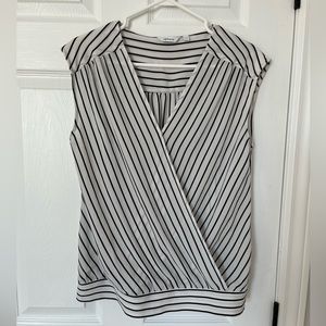 Reitmans Black and White top.